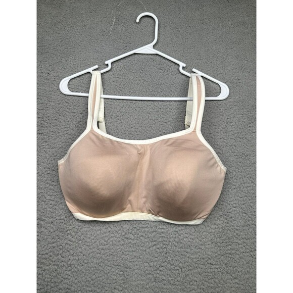 Natori Yogi Contour Convertible Sports Bra light mocha/ivory 36DD - Picture 1 of 7